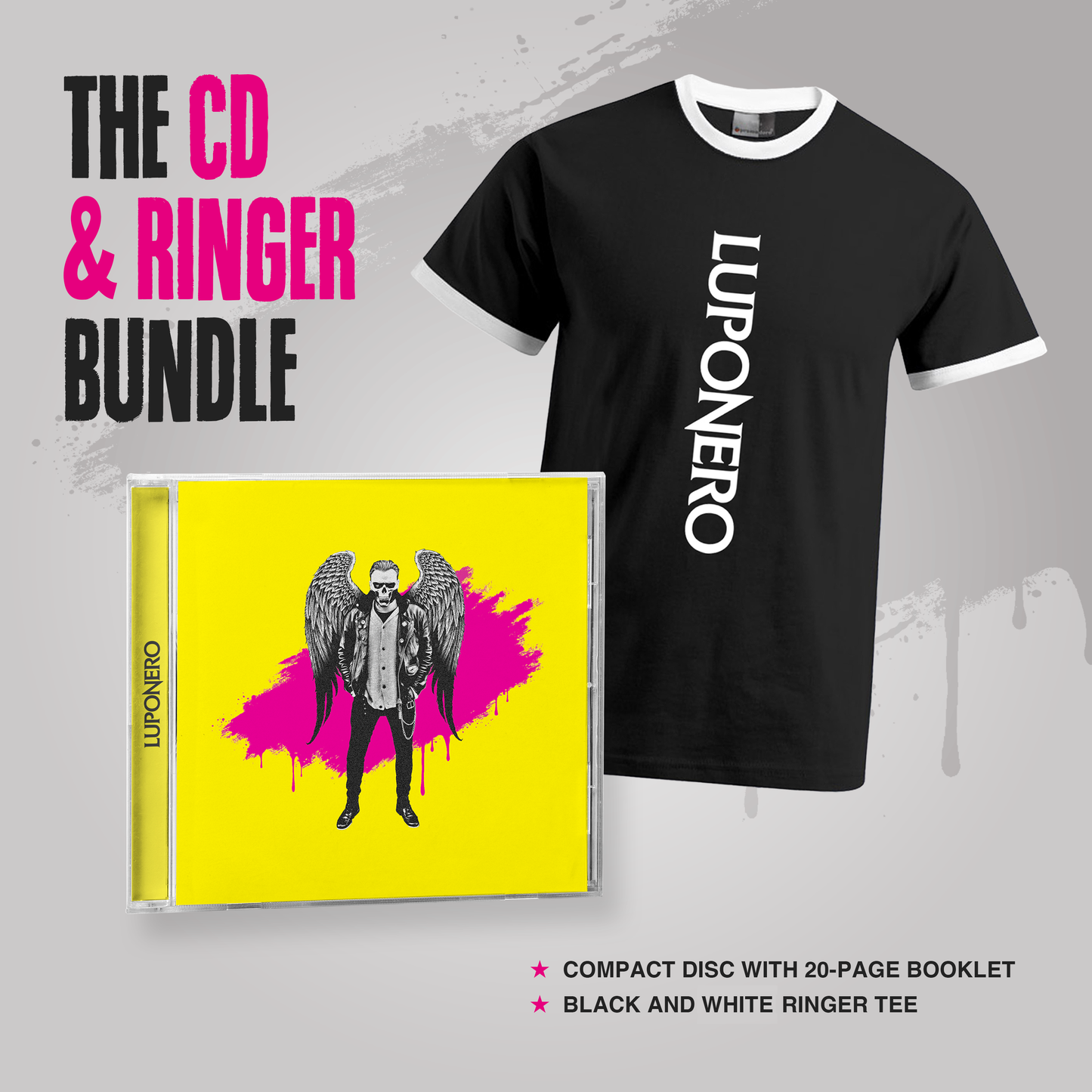 Bundle 3: CD & Ringer Tee