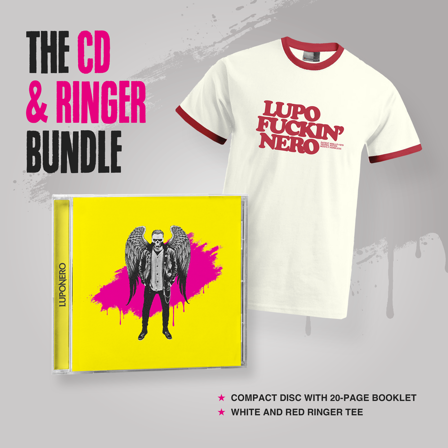 Bundle 3: CD & Ringer Tee